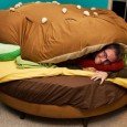 The Hamburger Bed (WTH) Share This has got to be the yummiest bed EVAR! Behold the Hamburger Bed (technically it’s a cheeseburger, but who cares?) which comes complete with an oversized bun duvet, as...